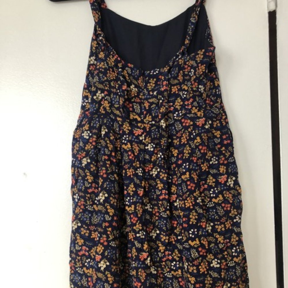 Madewell Garden Floral Print Midi Dress